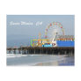 Santa nica Pier Postcard