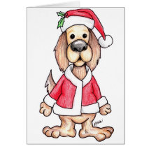 Santa Paws by Kenn Wislander Greeting Card