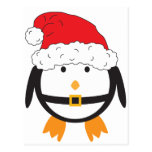 Santa Penguin Postcards