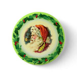 SANTA & PIPE by SHARON SHARPE buttons
