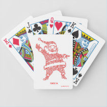 SANTA playing cards