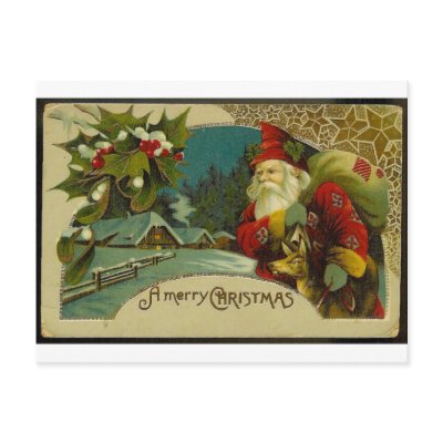 Santa Postcards by SantasCloset