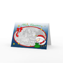 Santa Presents template