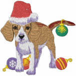 Santa Puppy embroidered shirts