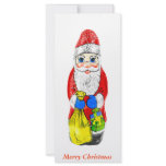 Santa Rack Card Bookmark Template rack cards