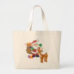 Santa & Reindeer Bag