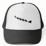 Santa & Reindeer Silhouette hats