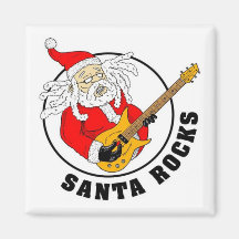 Santa Rocks Magnet