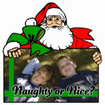 Santa’s Naughty or Nice List Photo Frame photo sculptures