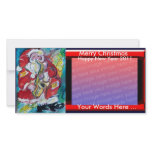 SANTA & SAX, CHRISTMAS PARTY photo cards