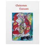 SANTA & SAX flyers