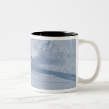 Santa Skiing at Snowbird Ski Resort, Wasatch Mug