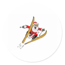 Santa sking