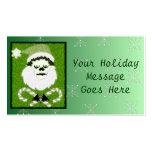 Santa Skull Business Card