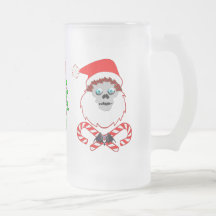 Santa Skull Coffee Mug