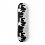 Santa Sled On City Street skateboards