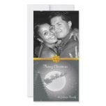 Santa & Sleigh Christmas Family  Holiday Photocard
