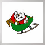Santa & Sleigh posters