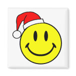 Santa Smile Refrigerator Magnet