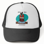 Santa stuck in chimney hats