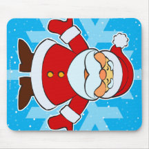 Santa Toon Mouse Pad
