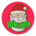 Santa Vintage Sticker