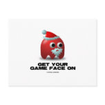 Santa (Virtual Game Face) postcards