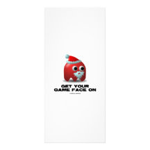 Santa (Virtual Game Face) Rack Cards