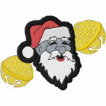 Santa with Bells embroidered shirts