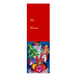 SANTA WITH CHRISTMAS TREE AND GIFTS business cards
