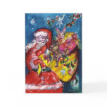 SANTA WITH GIFTS CARDS