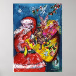 SANTA WITH GIFTS posters