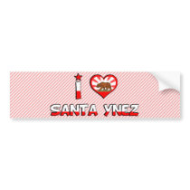 Santa Ynez, CA Bumper Stickers