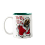 Santa Yorkie Coffee Mug