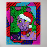 SantaCat Poster