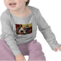 Santa's 2 Cocker Spaniels t-shirts