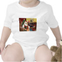 Santa's 2 Greyhounds t-shirts