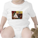 Santa's 2 Westies t-shirts