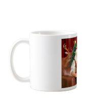 Santa's Airedales Coffee Mugs