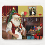 Santa's Akita (brown and white)