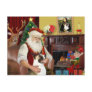 Santa's Akita (brown and white)