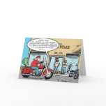 Santa's annual bike trade-in card