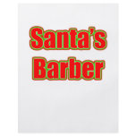 Santa's Barber flyers