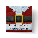 Santa's Belly It's Ok Button