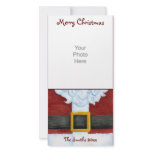Santa's Belly Photo Card photo cards
