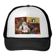 Santa's Bichon Frise (#1) Trucker Hat