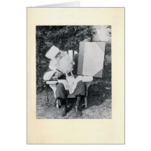 Santa's Big Book Greeting Card
