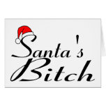 Santa's Bitch 2 Cards