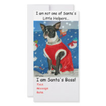 Santa's Boss Photocard