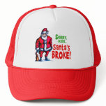 Santa's Broke hats